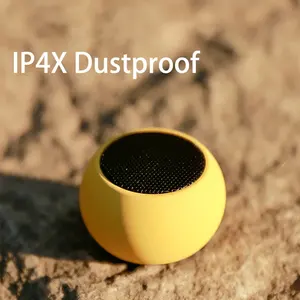 มาการองแบบพกพา <span class=keywords><strong>M3</strong></span>ลำโพงไร้สายลำโพงซับวูฟเฟอร์วิทยุซับวูฟเฟอร์กลมเล็กเหล็ก3D ฟันสีฟ้าลำโพง TWS ขนาดเล็ก - Product Image 6