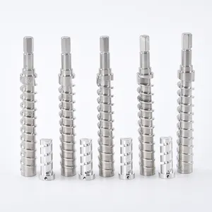 Tùy Chỉnh Chất Lượng Cao Băng Tải Trục Vít CNC Turning Parts CNC Phay Nhôm Thép Auger Vít Linh Kiện Điện Tử