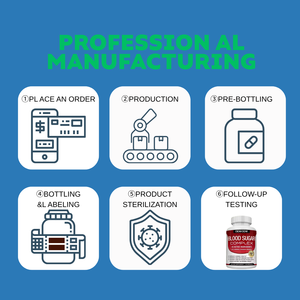 Cápsulas de soporte de azúcar en sangre OEM/ODM-Suplemento sanitario para adultos - Product Image 6