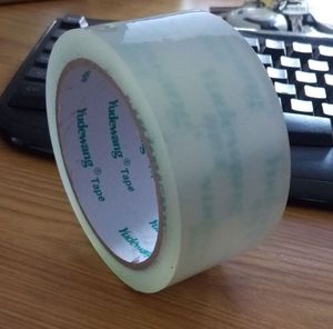 Rõ ràng Bopp PVC Đóng gói Băng dính không thấm nước Mic bao bì sen màu thiết kế in ấn Nhà cung cấp tốt cung cấp Jin Acrylic thời gian - Product Image 1