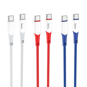 HOCO X70 <span class=keywords><strong>Ferry</strong></span> cavo dati di ricarica da 60W cavo di ricarica rapida da tipo C a tipo C per telefono cellulare Android - Product Image 3