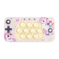 La machine de jeu de musique à pression rapide pour enfants allument la console de jeu pops électronique pops it jeu fidgets jouets