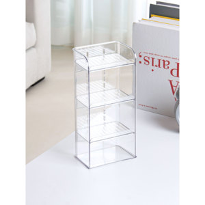 Scaffale di assemblaggio a 3 livelli per la casa e l'organizzazione 11.5X7.5X24 cm