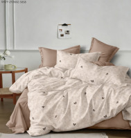 Ensemble de literie 3 pièces en polyester de luxe à imprimé floral respirant double face, housse de couette et drap, taille Queen/King, personnalisé