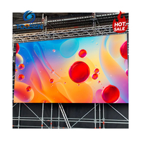 Écran LED portable P3.91 pour intérieur et extérieur, panneau d'affichage pour événements, toile de fond géante pour scène, mur vidéo LED HD pour église, TOOSEN 800cd/sqm