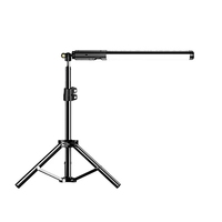 JingYing Lampe de remplissage extérieure alimentée par batterie avec écran OLED Caméra de photographie portable colorée de 50cm LED RGB