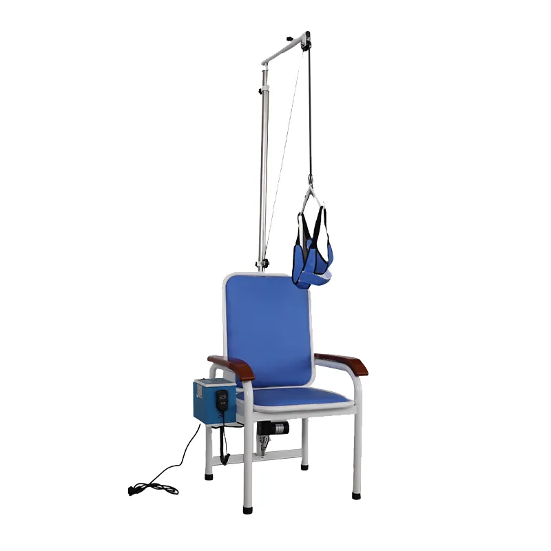 新しいリストのカスタマイズ最高のリハビリテーション用品電気頸部牽引椅子