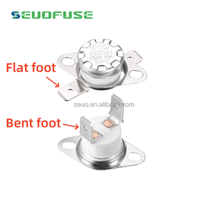 Interrupteur de température KSD301 10A 250V, fusible thermique en céramique pour appareils électroménagers, chauffe-eau, usage domestique - Product Image 3