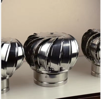 Ventilateur de cheminée à turbine éolienne de 150 mm pour l'évacuation des fumées domestiques