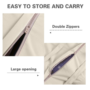 Borsa di stoccaggio impermeabile dell'albero di Natale <span class=keywords><strong>mobili</strong></span> e borsa regalo di organizzazione per la conservazione dei vestiti - Product Image 5