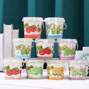 Kit de culture miniature pour enfants : Tournesol, Fraise, Légumes – Idéal pour l'observation de la croissance des plantes et l'éveil à la verdure - Product Image 1