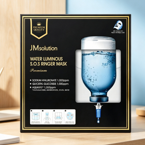 ผลิตในเกาหลี JMSOLUTION วอเตอร์ ลูมิเนิส โซเอส มาส์ก 33 มล. มาส์กบำรุงผิวหน้าเพิ่มความชุ่มชื้นอย่างล้ำลึก - Product Image 1