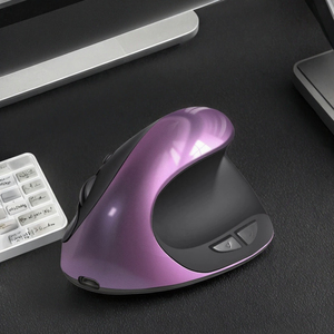 เมาส์ไร้สายแบบตั้งโต๊ะรุ่นที่สามของผู้ผลิต ออกแบบตามหลักสรีรศาสตร์ สำหรับเล่นเกม พร้อมระบบติดตามออปติคอล ไฟ LED Backlit ผลิตภัณฑ์ระดับพรีเมียม - Product Image 3