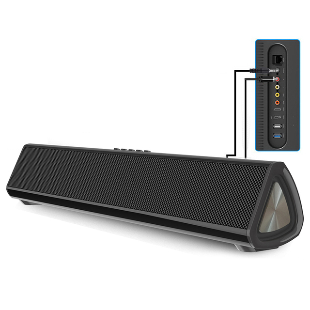 Soundbar Speaker 5.2 Audio Wireless 3D Surround Sound Bar With Subwoofer ARC/Optical/AUX/BT Home Theatre System for Tv Theater