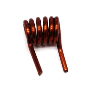 Factory Custom OEM round Coil Used For Photovoltaic Transformer Inductor copper metal winding round power supply induction