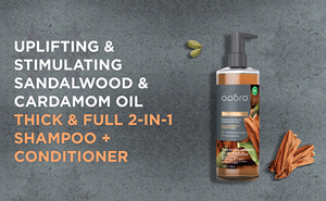 Shampooing et après-<span class=keywords><strong>shampoing</strong></span> 2 en 1 à l'huile de bois de santal et de cardamome pour les <span class=keywords><strong>cheveux</strong></span> des hommes - Product Image 3