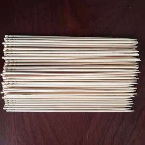 Jiale Wooden <b>Toothpicks</b> 100 200 Pieces For Fruit Food Skewers Barbecue Use - Product Image 2