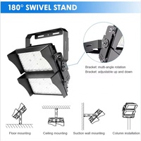 Projecteurs LED modulaires haute puissance pour stade, 500W, 750W, 1500W, IP66, pour extérieur, garantie 5 ans