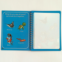 Usine personnalisée montessori jouets livre de coloriage livre de dessin avec stylo à eau livre d'eau magique pour les enfants