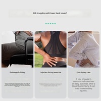 Ceinture de soutien lombaire sportive professionnelle pour femme – Maintien abdominal et soutien robuste pour la course et l'entraînement
