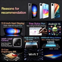 Tablet PC 2026 Best Seller Direct Pad6spro 12G+512G, Layar Sentuh 11 Inci, Android 15, Kamera Ganda, WiFi + BT 5.0 - Gratis Ongkir