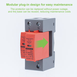 T2 385V/220V/275V 40KA-80KA Uc AC 2P 3P 4P Dispositivo de protección contra sobretensiones monofásico/trifásico Protector contra sobretensiones SPD - Product Image 4