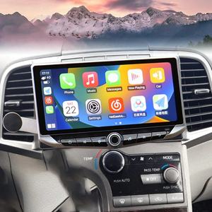 10.88" Qled Screen Android Video Player Carplay for Toyota Venza 2008 - 2016 Type-C Charging Mobile <b>Holder</b> GPS Multimedia Stereo - Product Image 1