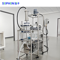 Homogénéisateur ultrasonique haute puissance en acier inoxydable de qualité alimentaire SOPHON, machine de mélange et de dispersion de poudre et de liquide, capacité 650L
