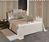 Ensembles de Literie 13 Pièces Sunny Textile Avec Rideaux Assortis, Lots de Housses de Couette en Gros pour le Commerce International