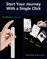 Pena Stylus Aktif Murah Rexiao Aluminium Anti-sentuh Tangan Pengisian Cepat Sensor Kemiringan iPad dengan Magnet