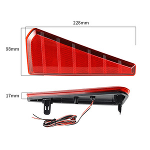 ไฟกันชนหลัง LED สำหรับ Toyota noah voxy 80ซีรีส์12V 60องศา Ly026ชิ้นส่วนทรงแบน - Product Image 4