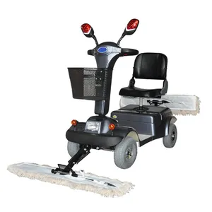 CT4900 Commercial Garage Dirt Dry Dust Mop Floor Cleaning Tools Driving Three Wheels Dust Mops Machine