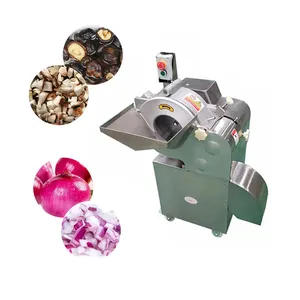 Industrial Used Fruit Papaya Dicing Root Vegetable Onion Potato Cube Dicing Chopper Machine