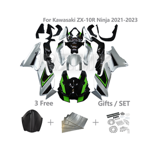Haute qualité pour Kawasaki Ninja ZX-10R 2021 <span class=keywords><strong>2022</strong></span> 2023 <span class=keywords><strong>ZX10R</strong></span> carénage de moto personnalisé K1022-103a de carrosserie ABS personnalisé - Product Image 1