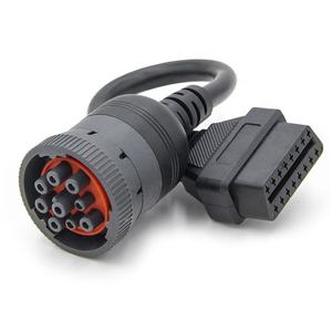 เครื่องมืออ่านรหัสรถบรรทุกพลาสติกสายเคเบิลอะแดปเตอร์สำหรับ OBD2 16Pin สำหรับ <span class=keywords><strong>OBD1</strong></span> OBD2ซอฟต์แวร์เวอร์ชันใหม่ล่าสุดรับประกัน2ปี - Product Image 1