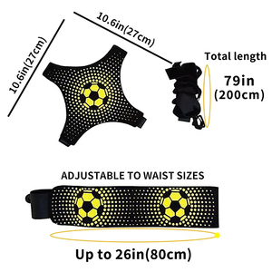 Soccer Ball Juggle Bags Children Auxiliary Circling Training Belt Kids Soccer Kick <b>Trainer</b> Kick Soccer <b>Trainer</b> Football - Product Image 6