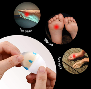 Waterproof EO Sterile Hydrocolloid Anti-Friction Blister <strong>Dressing</strong> Adhesive Foot Blister Pads for Heel and Finger - Product Image 6