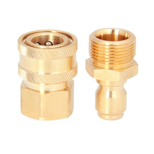 Portable Washer Adapter Hose <b>Quick</b> Fitting Connection Brass Garden Hose <b>Quick</b> <b>Connector</b> Fitting - Product Image 1