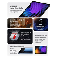 Xiaomi Pad 7 Version Globale Nouvelle Tablette PC Snapdragon 7+ Gen 3 256 Go/512 Go Écran 11,2 pouces 144 Hz 3,2K Charge Rapide 45 W 8850 mAh
