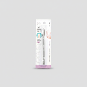Outil professionnel de suppression de cuticules à double extrémité sud-coréen K beauté en acier inoxydable poussoir à ongles Durable manucure pédicure approvisionnement - Product Image 2