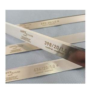 434*20*1mm hoja de corte de carne de acero inoxidable máquina cortadora de alimentos hoja para esterilizador de alimentos - Product Image 1