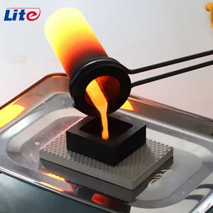 <span class=keywords><strong>Creuset</strong></span> de raffinerie de graphite en carbure de silicium à double anneau de coulée de 3kg pour lingot d'argent - Product Image 3