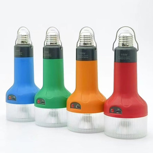 Led <b>Flashlight</b> 15W E27 <b>Rechargeable</b> With Hook Camping Lighting - Product Image 1