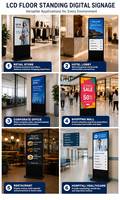 Professional After-sales Floor Stand Touch Screen Advertising Lcd Touch Screen Kiosks