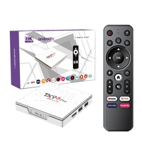 Nouveau Android Smart TV Box TX90 PRO Quad Core 8K H618 Android 13.0 2.4/5.8GWiFi + BT Récepteur Lecteur Réseau Set Top Box Blanc