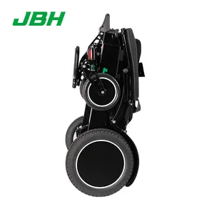 JBH D36 sedia a rotelle elettrica pieghevole 2024 sedia a rotelle motorizzata portatile