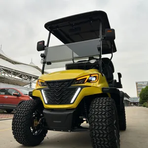 Huaxin Golf Cart Customized Color 4/6 Seats Off Road Buggy Electric Golf Cart