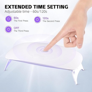 Lampada UV Portatile di Grandi <span class=keywords><strong>Dimensioni</strong></span> Aggiornata per Resina, Polimerizzazione Rapida, Prodotta in Cina per Creazione di Gioielli, Fai-da-Te e Decorazioni - Product Image 2