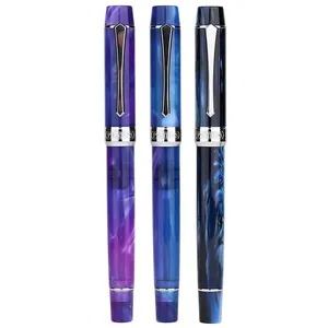 PENBBS-355 수지 만년필 밝은 팁 작은 아트 펜촉 학생 성인 쓰기 주사기 펜 중국산