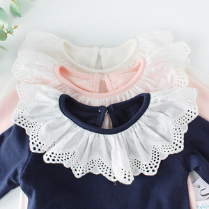 A buon mercato adorabile 100% cotone inverno pagliaccetto bambino vestiti del bambino manica lunga pagliaccetto vestiti della tuta per i bambini - Product Image 2